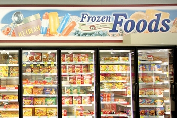 冷凍食品の回収
