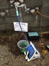 工事用水栓とホース.JPG