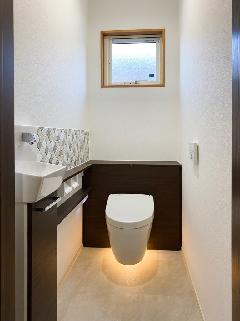 機能性とデザイン性を兼ね備えたトイレ