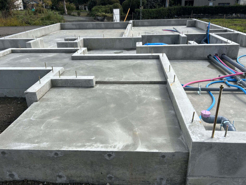 【富士市S様邸】基礎工事